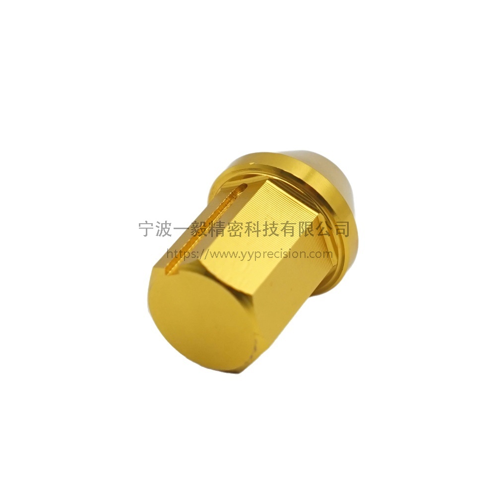 彩色阳极氧化不锈钢轮毂螺母汽车配件车轮零件